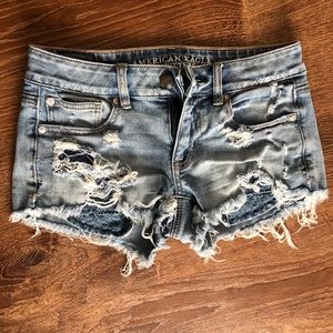 American Eagle jean shorts size 2